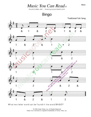 Click to enlarge: Bingo Beats Format