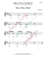 Click to enlarge: Bow, Wow, Wow! Beats Format 