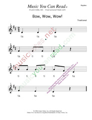Click to enlarge: Bow, Wow, Wow! Beats Format