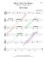 "By'm Bye" Text Format