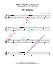 "The Cuckoo" Text Format
