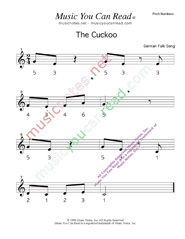 Click to Enlarge: "The Cuckoo" Pitch Number Format