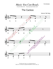Click to Enlarge: "The Cuckoo" Pitch Number Format
