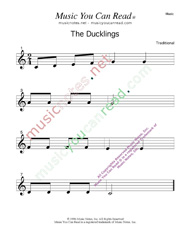 "The Ducklings" Text Format