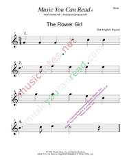 "Engine, The Flower Girl" Text Format