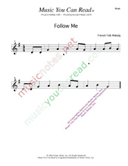 "Follow Me" Text Format
