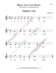 Click to enlarge: "Hippety Hop" Beats Format