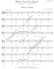 Click to Enlarge: "Jenny Jones" Letter Names Format