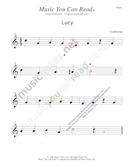 "Lucy" Music Format