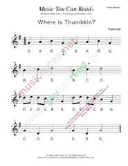 Click to Enlarge: "Where is Thumpkin" Letter Names Format