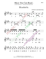Click to enlarge: "Bluebells" Beats Format
