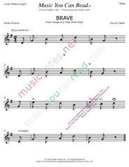 "Brave" Music Format