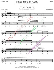 Click to enlarge: "The Canary" Beats Format