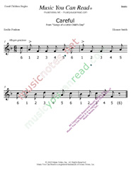 Click to enlarge: "Careful" Beats Format