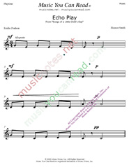 "Echo Play" Music Format