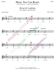 Click to enlarge: "Grand Ladies" Beats Format