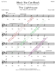 Click to Enlarge: "The Lighthouse" Rhythm Format