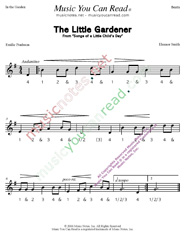 Click to enlarge: "The Little Gardener" Beats Format