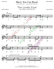 Click to Enlarge: "The Lordly Cock" Pitch Number Format