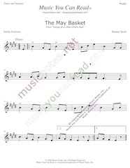 "Down by the Bay" Music Format