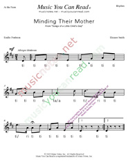 Click to Enlarge: "Minding the Mother" Rhythm Format