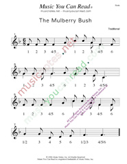 "The Mulberry Bush" Beats Format