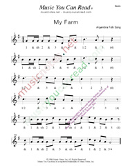 "My Farm" Beats Format