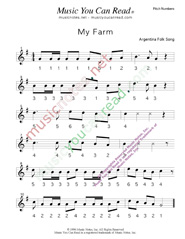 "My Farm" Pitch Numbers Format