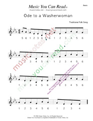 Click to enlarge: "Ode to a Washerwoman" Beats Format
