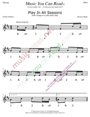 Click to enlarge: "Play in All Seasons" Beats Format