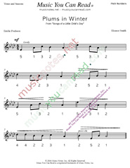 Click to Enlarge: "Plums in Winter" Pitch Number Format