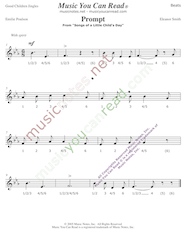 Click to enlarge: "Prompt" Beats Format