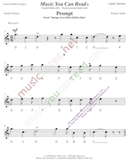 Click to Enlarge: "Prompt" Letter Names Format