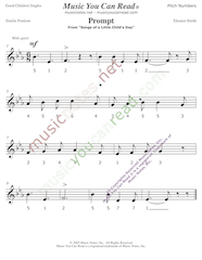 Click to Enlarge: "Prompt" Pitch Number Format