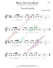 Click to enlarge: "Punchinella" Beats Format
