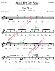 Click to Enlarge: "The Shell" Solfeggio Format