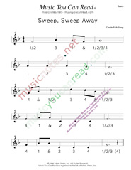 Click to enlarge: "Sweep, Sweep Away" Beats Format