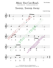 Click to Enlarge: "Sweep, Sweep Away" Pitch Number Format