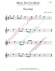 "Dundai," Music Format