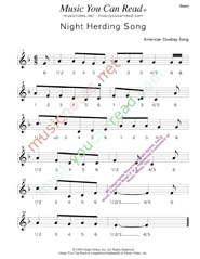 Click to enlarge: "BuNight Herding Song," Beats Format