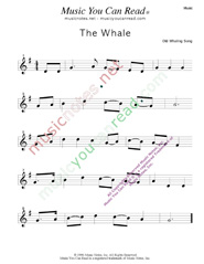 "The Whale," Music Format