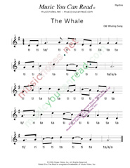 Click to Enlarge: "The Whale," Rhythm Format