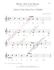 Click to enlarge: "Down by the Bay" Beats Format
