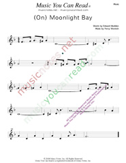 "(On) Moonlight Bay," Music Format