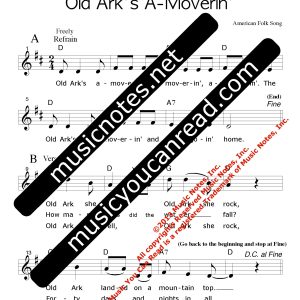 Old Ark’s A-Moverin'