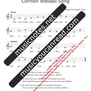 Cornish Wassail Song