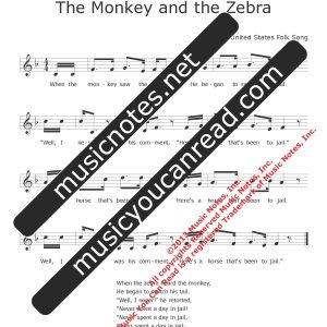 Monkey and the Zebra, The