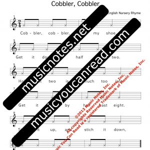 Cobbler, Cobbler