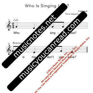 Who is Singing Low?