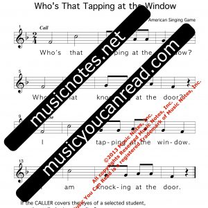 Who's That Tapping at the Window?